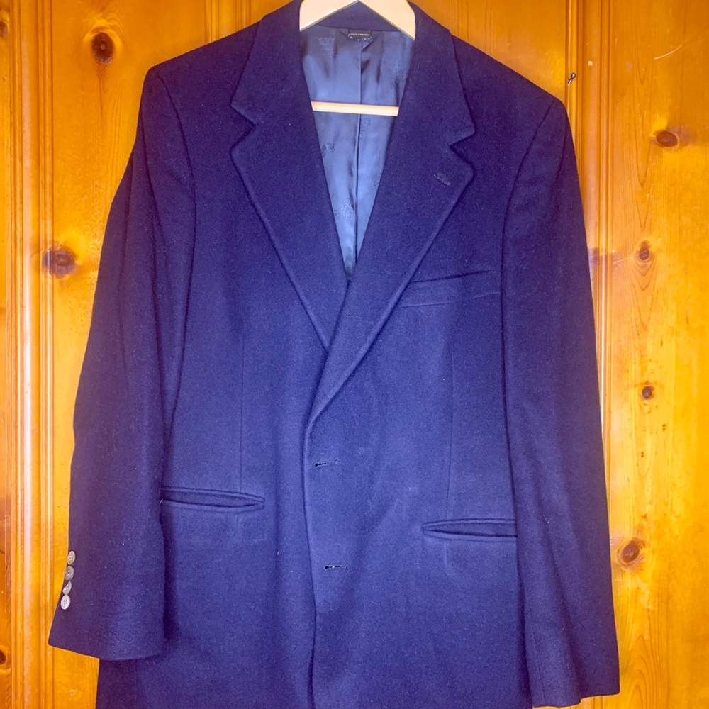 Wallachs - 100% cashmere Men’s Blazer navy